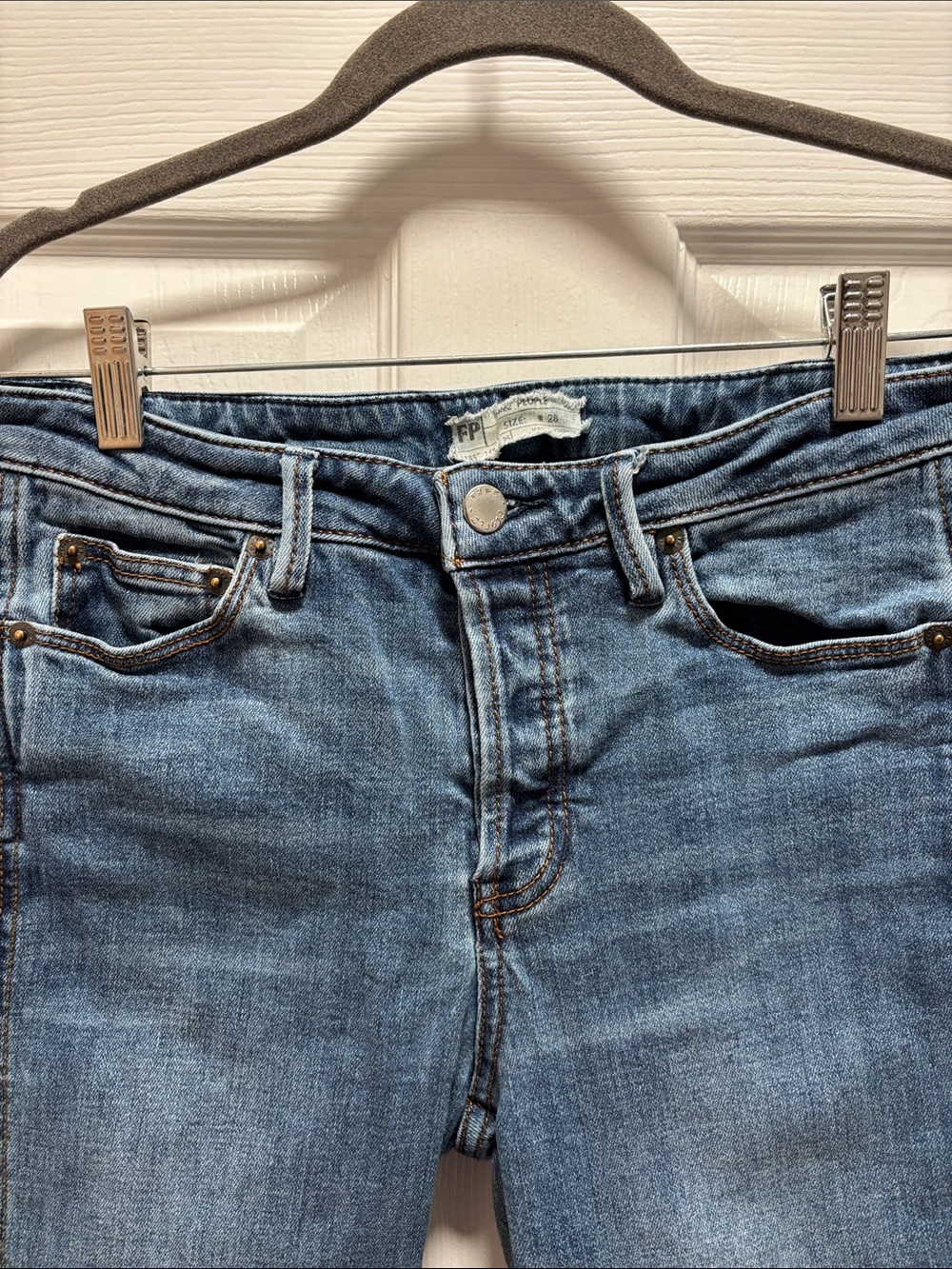 Free People Light Blue  Denim Jeans